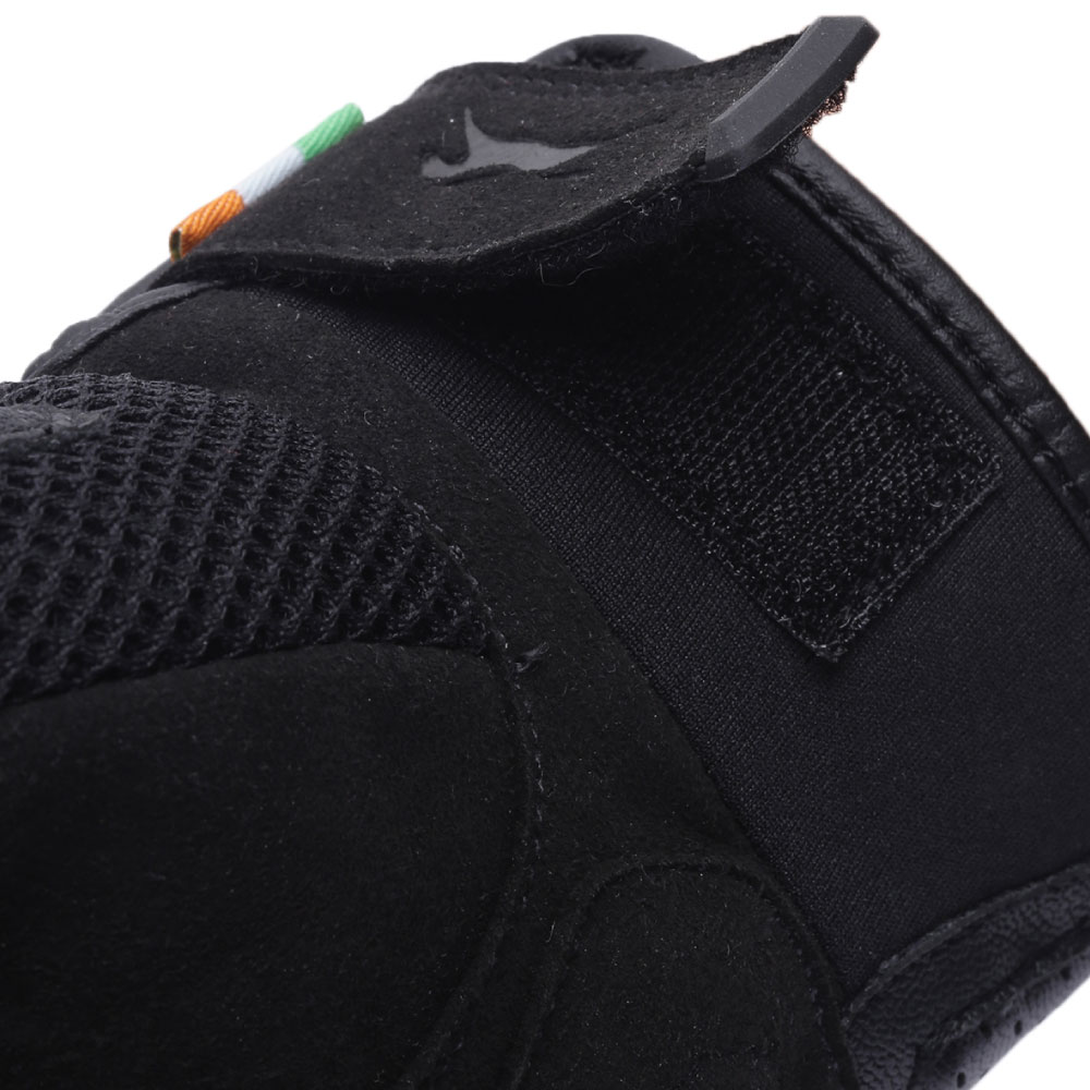 TVS Racing Adventure Riding Gloves for Men | PVC Protected, Touch Screen Compatible, Visor Wiper Fingertips (Black)