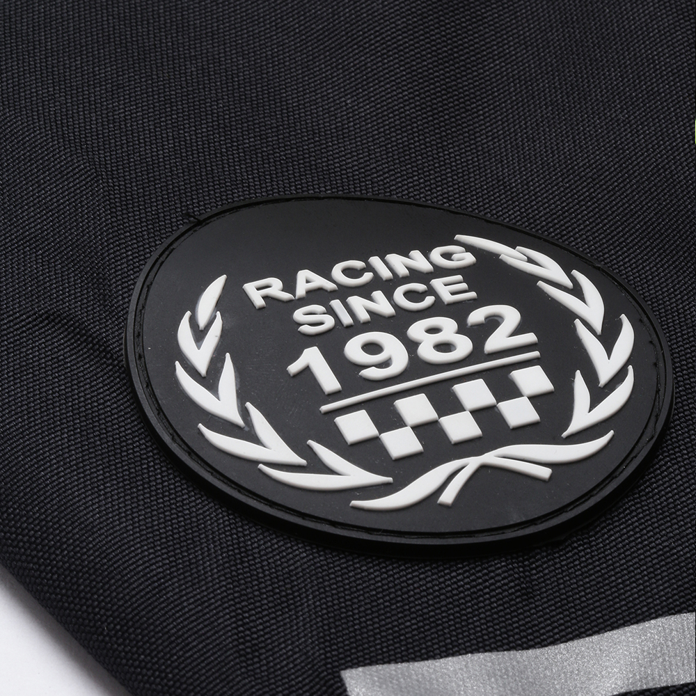 TVS Racing Asphalt Riding Jacket for Men | High Abrasion 600D Polyester, Basic Bike Jacket (Neon)