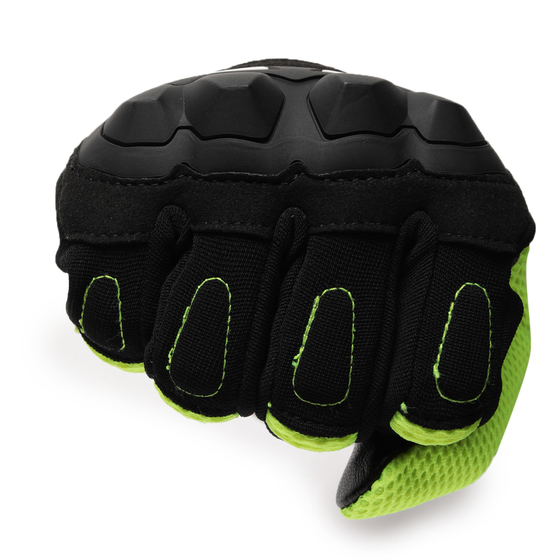 TVS Racing Xplorer Neon Riding Gloves – TPR Protection, All-Weather Comfort, Touch Screen Compatible