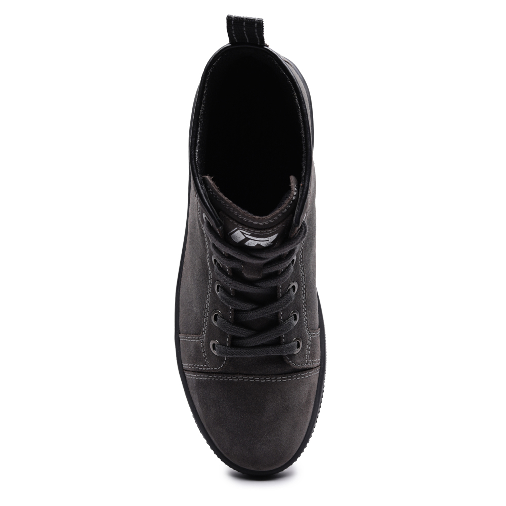 TVS Ronin Edition Mid Ankle Riding Shoes - Oiled Sheep Suede, Dual Closure, Enhanced Safety