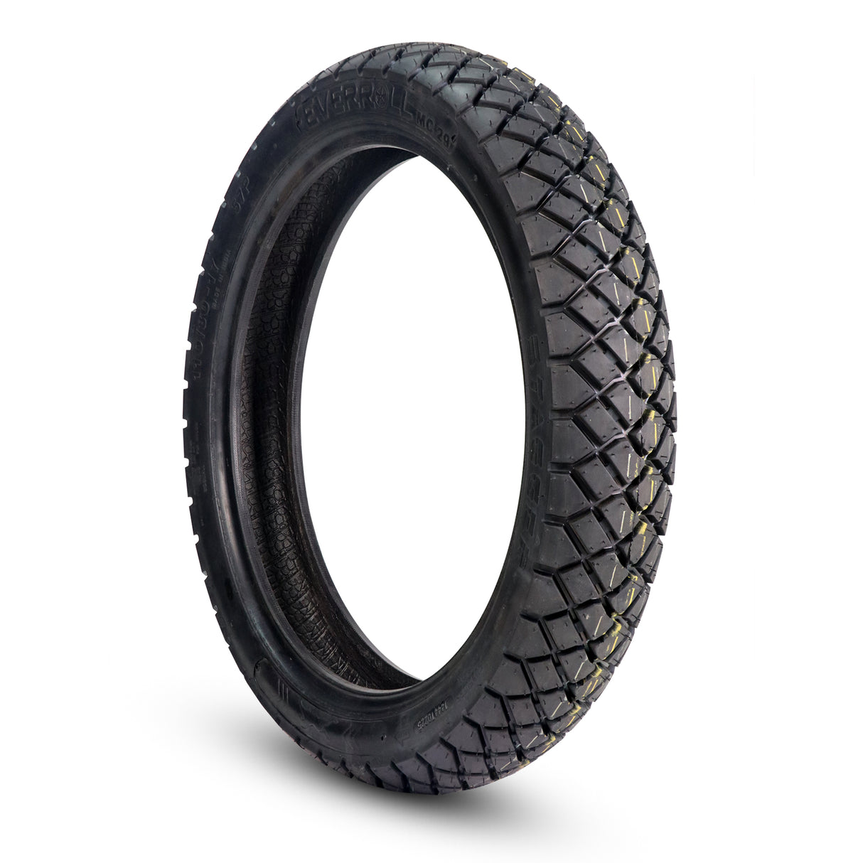 EverRoll Rear Tubeless Nylon Tyre - 110/80-17 TL TO MC29 | Vehicle Compatibility - TVS Apache RTR 160 & 180