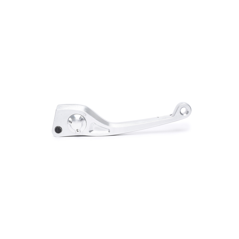 TVS Ronin Adjustable Levers (Silver) - Ergonomic 3-Position Lever Adjustability for Comfort