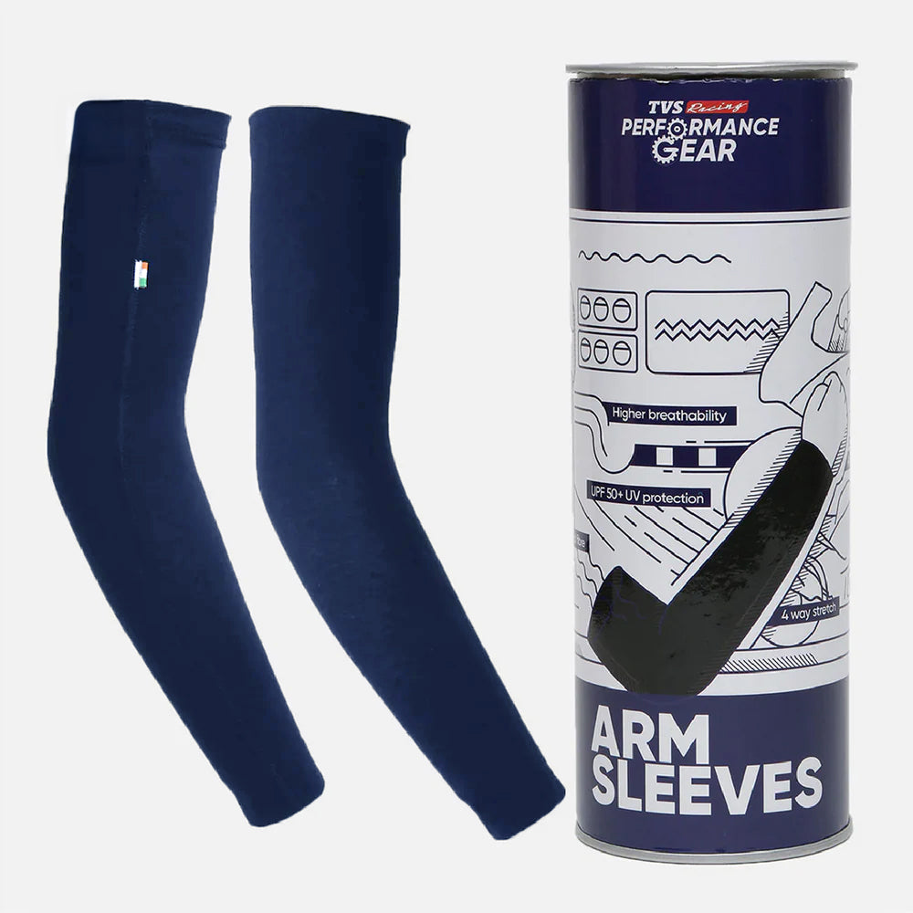TVS Racing Arm Sleeves – Essential Riding Gear for Comfort & Safety