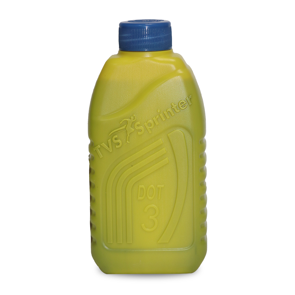 TVS DOT3 Brake and Clutch Fluid 250ml – Heavy-Duty Performance & Protection