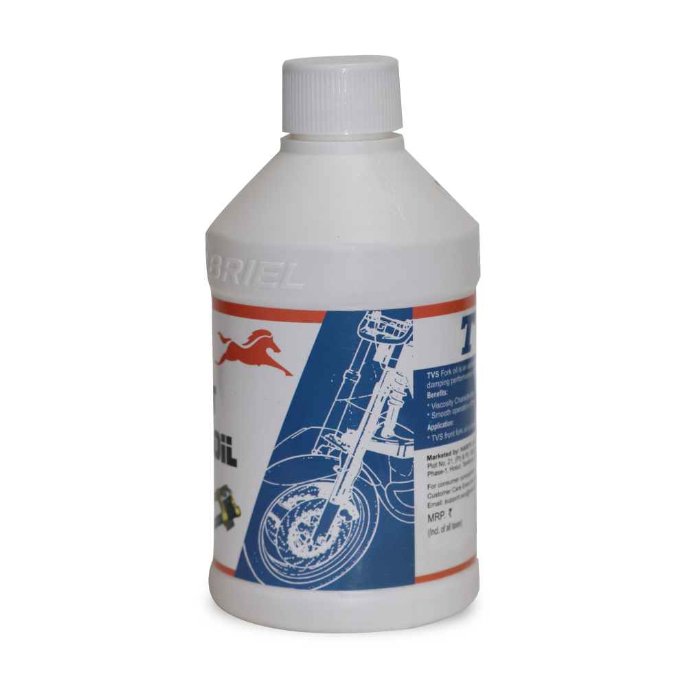 TVS Front Fork Oil - Premium 350ml Suspension Fluid for Smooth Handling and Comfort