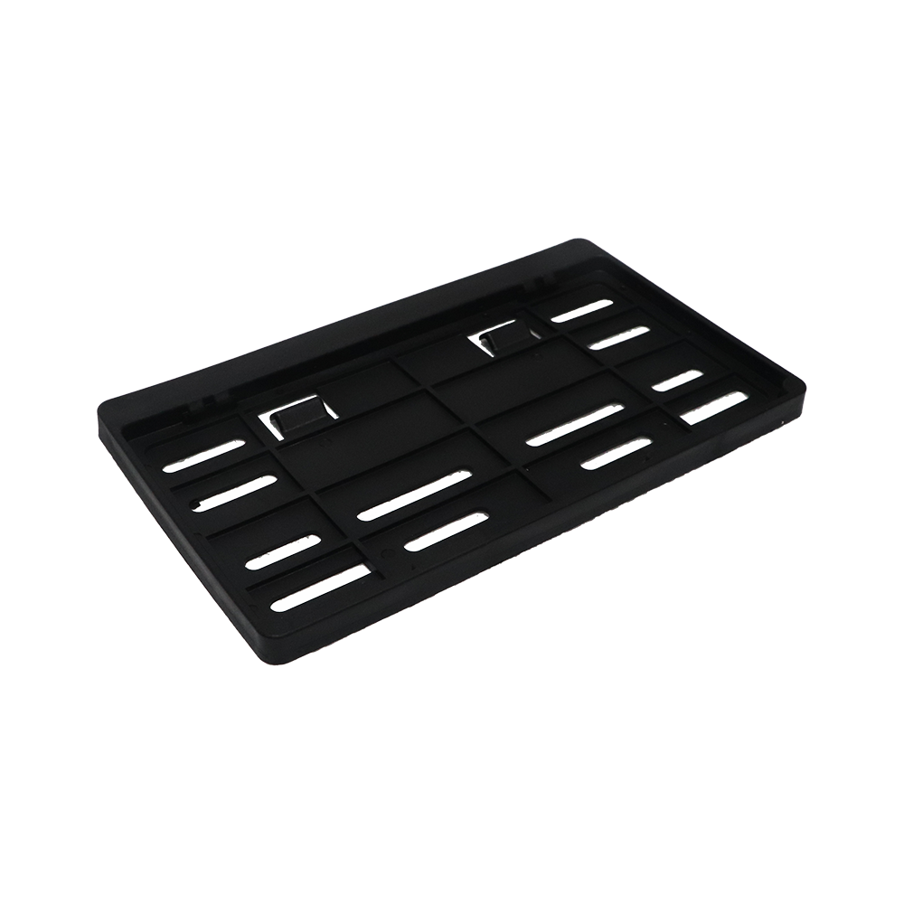 Durable Plastic License Plate Case R-200*100 – UV-Resistant Bracket for Long Life