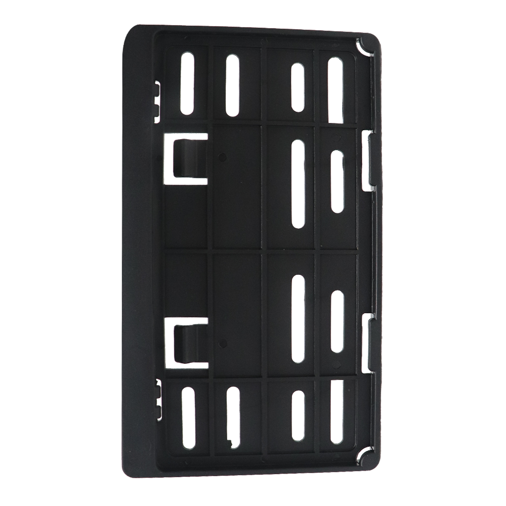 Durable Plastic License Plate Case R-200*100 – UV-Resistant Bracket for Long Life
