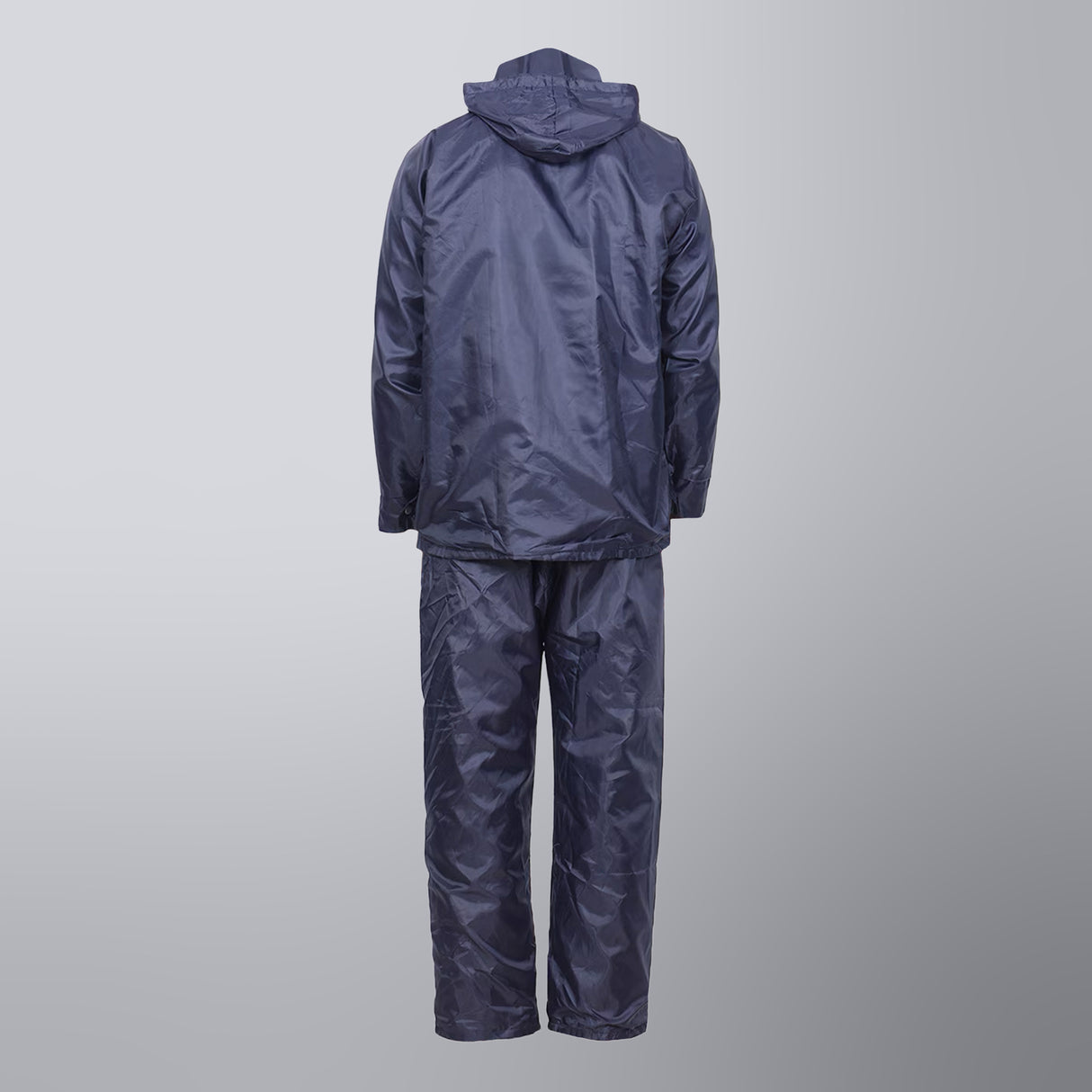 TVS Double Layer Polyester Raincoat with Pant and Adjustable Drawcord for Hoodie