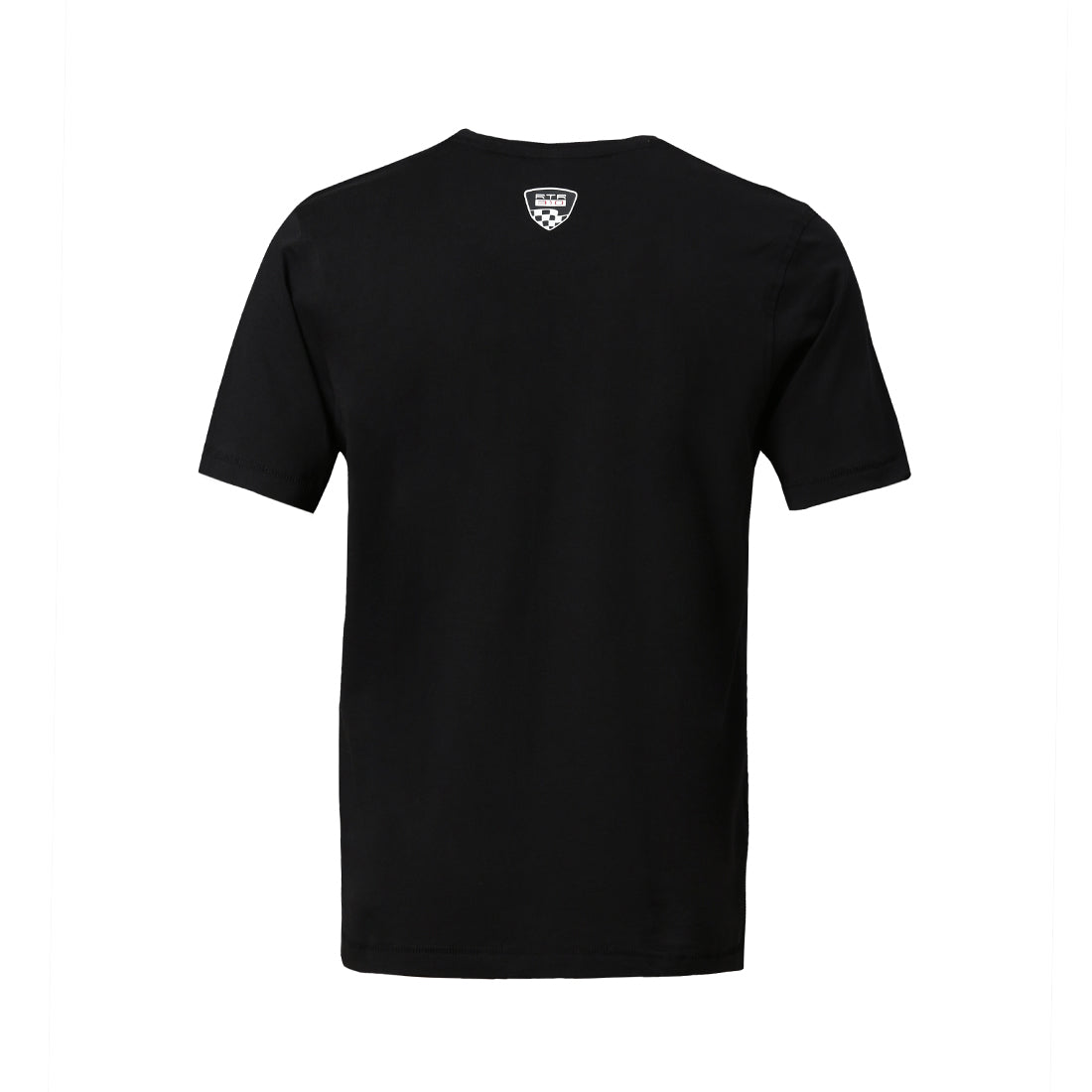 TVS Racing Arsenal Black RTR Crew Neck T-Shirt – 100% Cotton, HD Print Graphics