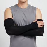 EverRide Arm Sleeves for Men & Women | Skin Fit | Thumb Hole | Free Size | UV Protection