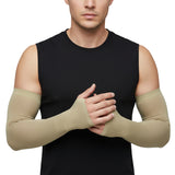 EverRide Arm Sleeves for Men & Women | Skin Fit | Thumb Hole | Free Size | UV Protection