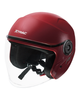 Xtrac Ace Half Face Helmet – ISI Certified Open Face Helmet for Men & Women