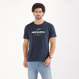 TVS Racing x Alpinestars Crew Neck T-Shirt | 100% Combed Cotton & Anti-Microbial