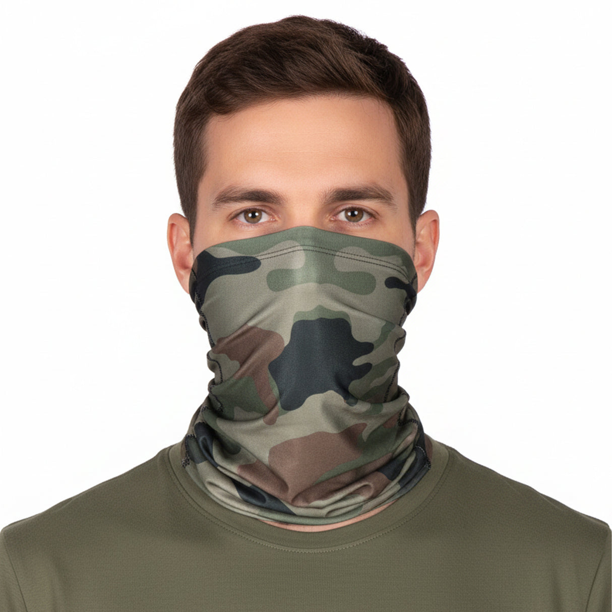 EverRide Eco All-Over Print Neck Gaiter | Seamless Comfort | Lightweight & Durable | UV Protected | Unisex