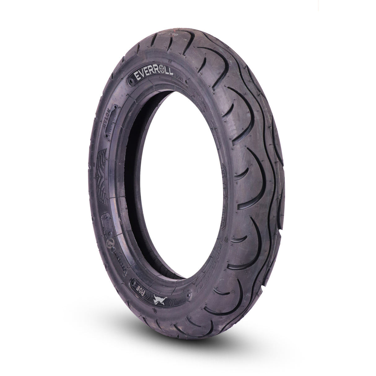 EverRoll Front and Rear Nylon Tyre with Tube - 3.00-10 TT PM  SC02 | Vehicle Compatibility - TVS Scooty Pep+