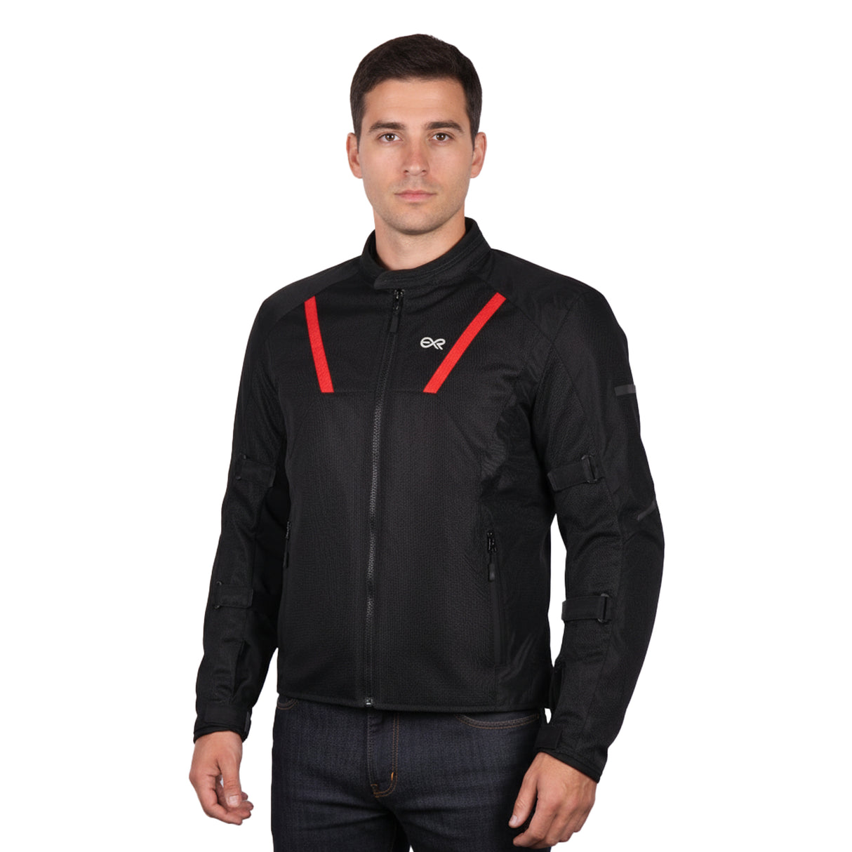 EverRide Urban Mesh Riding Jacket with CE Level 2 Protectors – 600D Heavy-Duty Fabric | Breathable & Durable Motorcycle Jacket