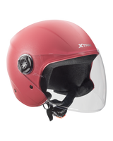 Xtrac Fit ISI Certified Half Face Helmet with Clear Visor – Lightweight Protection for All Two-Wheelers