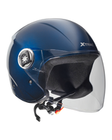 Xtrac Fit ISI Certified Half Face Helmet with Clear Visor – Lightweight Protection for All Two-Wheelers
