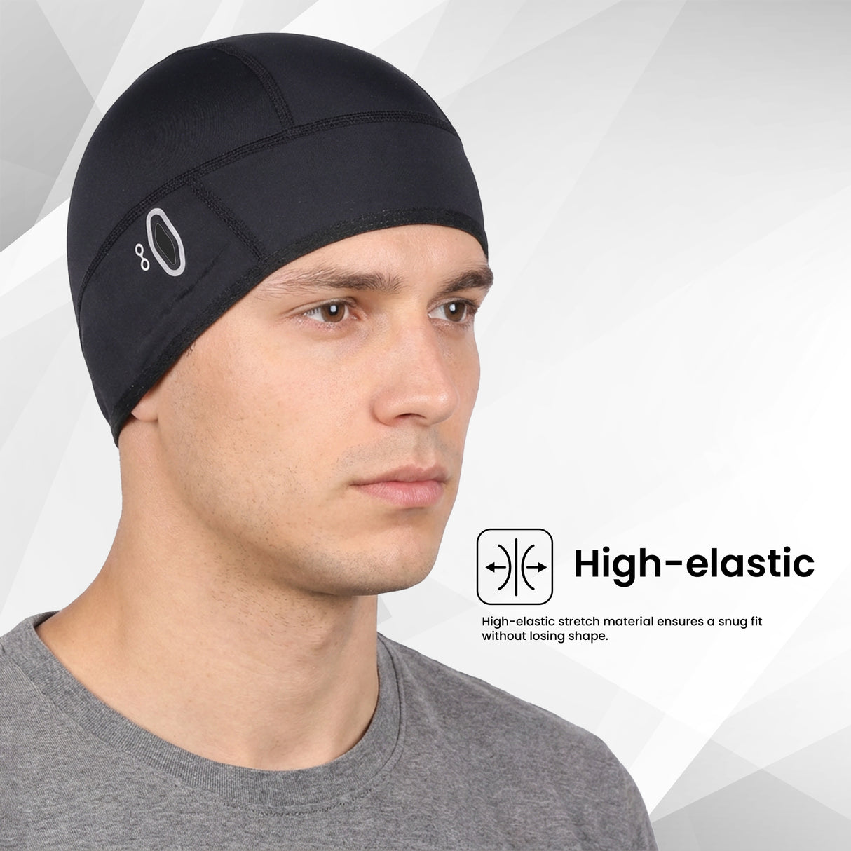 EverRide Premium Skull Cap for Men & Women | High Elastic | Breathable Fabric | One Size Fits All | Lightweight & Comfortable