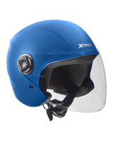 Xtrac Fit ISI Certified Half Face Helmet with Clear Visor – Lightweight Protection for All Two-Wheelers