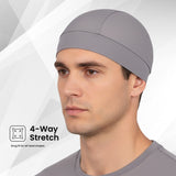 EverRide Breathable Skull Cap for Men & Women | Ergonomic Fit | 4-Way Stretch | Shape Retention | Lightweight & Sweat Wicking