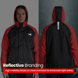 TVS Waterproof Riding Rain Suit | Dual Tone Waterproof Jacket & Pant for Bike Riders