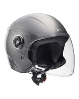 Xtrac Fit ISI Certified Half Face Helmet with Clear Visor – Lightweight Protection for All Two-Wheelers