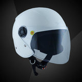 TVS iQube ISI Certified Open Face Helmet for Men & Women | Stylish, Lightweight & Safe
