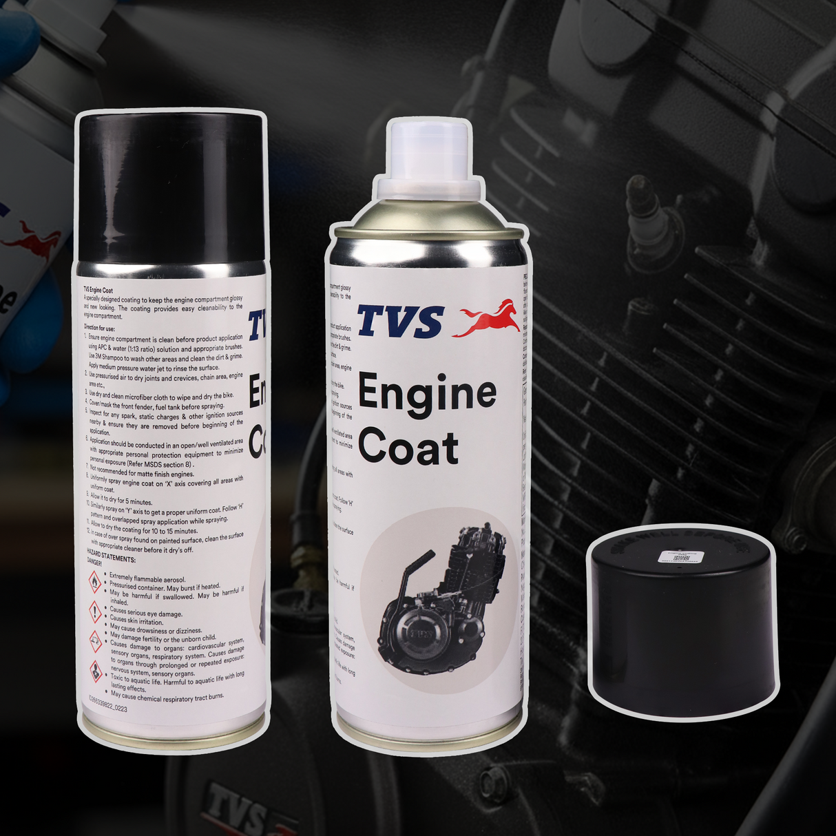 TVS Engine Coat – Advanced Heat-Resistant, Corrosion-Resistant Coating for Engine Protection