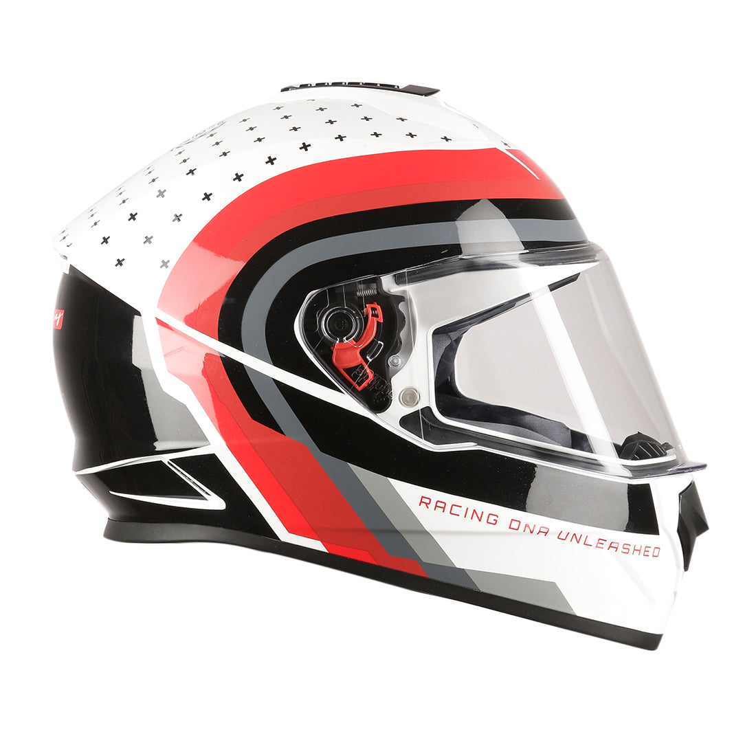 TVS Racing Phantom Series Full Face Dual Visor Helmet for Men