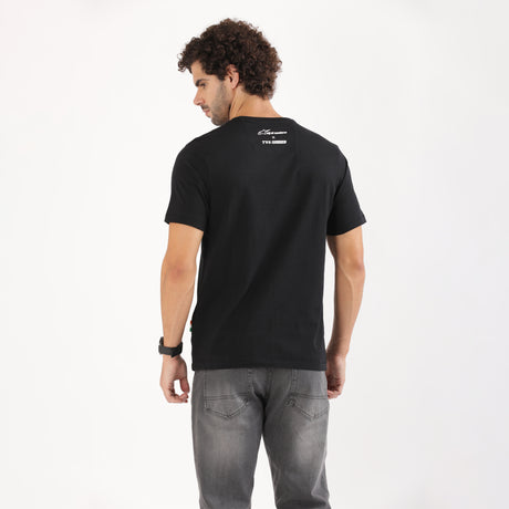 TVS Racing x Alpinestars Crew Neck T-Shirt | 100% Combed Cotton & Anti-Microbial