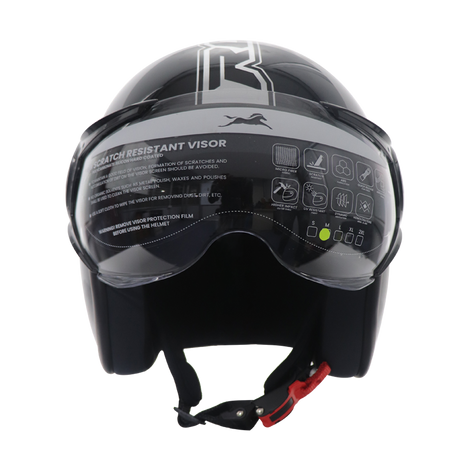 TVS Ronin Edition Half Face Helmet | Premium Open Face Helmet for Men & Women