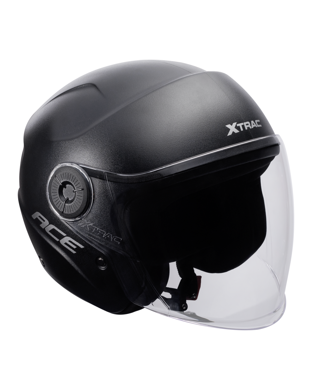 Xtrac Ace Half Face Helmet – ISI Certified Open Face Helmet for Men & Women