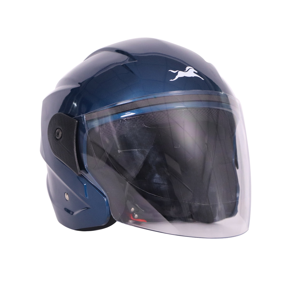 TVS iQube HF Starlight Blue Helmet - Premium Safety & Comfort for Every Ride