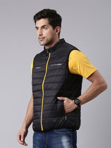 Sleeve Less Thermal Jacket - Black | Wind-Proof, Lightweight & Warm