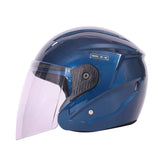 TVS iQube HF Starlight Blue Helmet - Premium Safety & Comfort for Every Ride