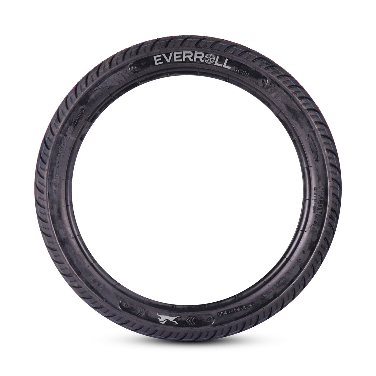 EverRoll Front Tyre with Tube - 2.75-17 TT PM MC30