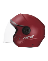 Xtrac Ace Half Face Helmet – ISI Certified Open Face Helmet for Men & Women