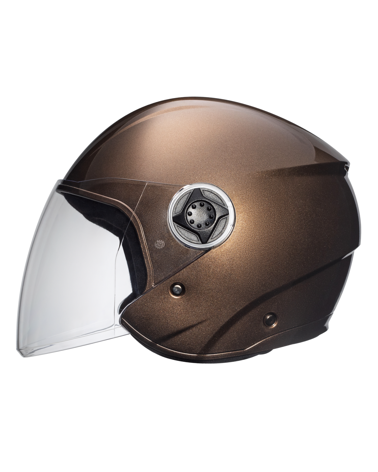 Xtrac Fit ISI Certified Half Face Helmet with Clear Visor – Lightweight Protection for All Two-Wheelers