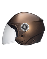 Xtrac Fit ISI Certified Half Face Helmet with Clear Visor – Lightweight Protection for All Two-Wheelers