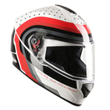 TVS Racing Phantom Series Full Face Dual Visor Helmet for Men