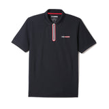 TVS Originals Racing Men’s Polo T-Shirt | 100% Polyester | Quick-Dry | Antimicrobial Finish | Zipper Placket | Reflective Branding | Lightweight Activewear | 200 GSM | Regular Fit
