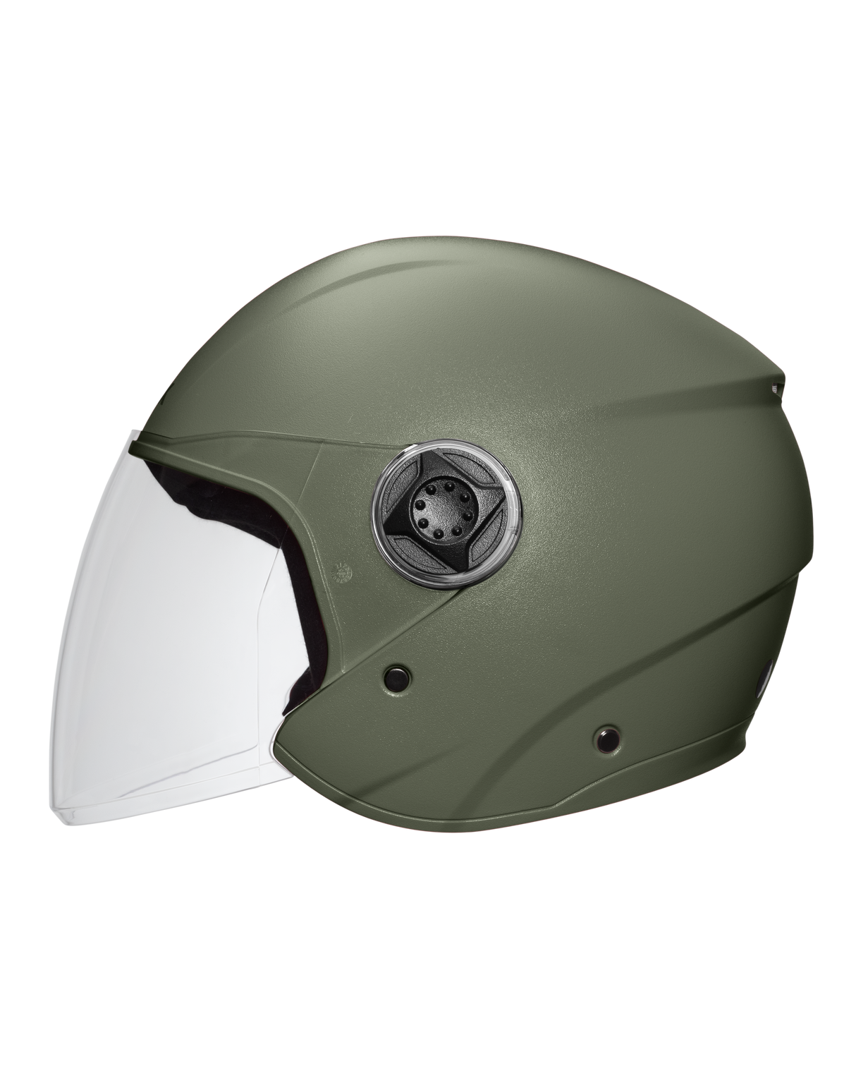 Xtrac Fit ISI Certified Half Face Helmet with Clear Visor – Lightweight Protection for All Two-Wheelers