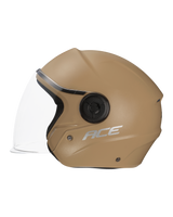 Xtrac Ace Half Face Helmet – ISI Certified Open Face Helmet for Men & Women
