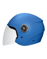Xtrac Fit ISI Certified Half Face Helmet with Clear Visor – Lightweight Protection for All Two-Wheelers