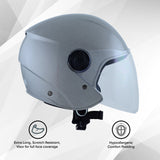 TVS iQube ISI Certified Open Face Helmet for Men & Women | Stylish, Lightweight & Safe