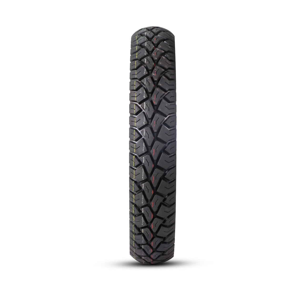 EverRoll Rear Tubeless Nylon Tyre - 100/90-17 TL PM MC16 | Vehicle Compatibility - TVS Flame DS 125, TVS Raider