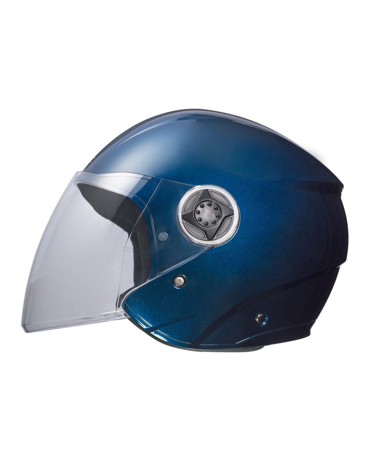 Xtrac Fit ISI Certified Half Face Helmet with Clear Visor – Lightweight Protection for All Two-Wheelers