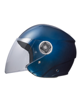 Xtrac Fit ISI Certified Half Face Helmet with Clear Visor – Lightweight Protection for All Two-Wheelers