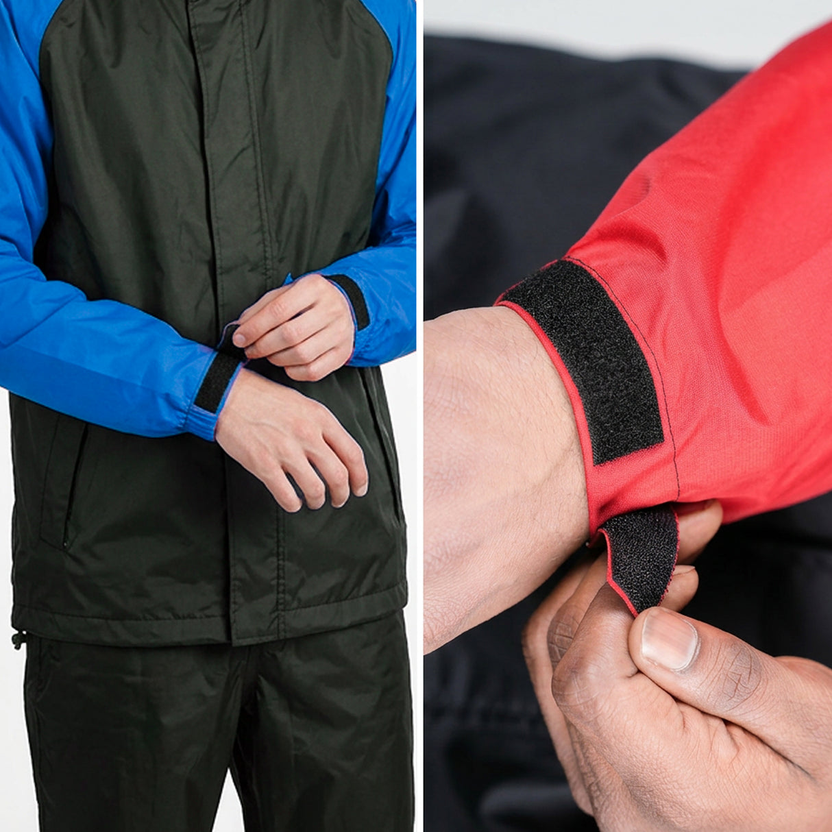 TVS Waterproof Riding Rain Suit | Dual Tone Waterproof Jacket & Pant for Bike Riders
